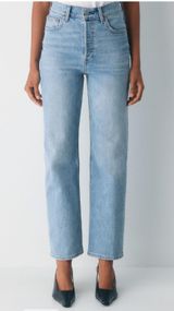 Aritzia Denim Forum Jeans Arlo High-Rise Straight Photo 0