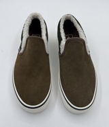 Vans Classic Slip-On Sherpa Kangaroo Women's 8.5 Men's 7 Brown Sneakers Photo 0