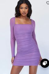 Princess Polly Charvi Long Sleeve Mini Dress Photo 0