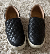 a new day Black Quilted Slip-On Loafers Photo 0