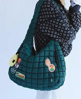 FP Movement Quilted Shoulder Bag with Patches Photo 0