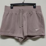NWOT Nike Women's Loose Fit Mauve Sweatshorts size XL Photo 0