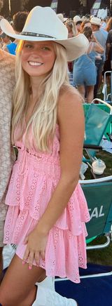 Mabel Dress Mini Pink Photo 0