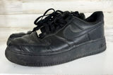 Vintage Nike Air Force 1 07 W 8.5 Low Supreme Black Sneakers Shoes 315100 001‎ Photo 0
