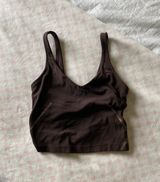 Lululemon Brown Align Tank Gold Detail Photo 0