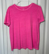 Gap T-Shirt Womens Small‎ Pink Organic Cotton Vintage Soft Short Sleeve Crewneck Photo 0