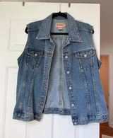 Vintage denim Vest Blue Size XL Photo 0