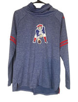 Nike NFL Dri-Fit Blue New England Patriots Historical Sweatshirt Women Sz L Photo 0