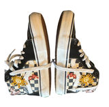 Vans Sk8-Hi Skateistan High Top‎ Sneakers Mens 4.5 Womens 6 Black Checkerboard Photo 0