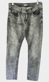 That's It Jeans Womens Sz‎ 32 Stretch Black Wash Denim Skinny Leg Grungy Photo 0