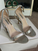ASOS Silver Heels Photo 0