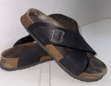 Birkenstock Birki's Black Criss Cross Strap Sandals EU: 39 US Size W8 M6 Photo 0