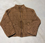 Free people dolman Quilted knit coconut Brown Zip-Front Jacket XS Photo 0