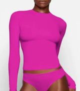 Cotton Jersey Long Sleeve T-Shirt Photo 0