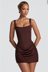 Babyboo Cornelia Mini Dress Brown Photo 0