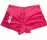 Vintage Y2K DEB Pink Terry Cloth Low Rise Short Shorts Small 34 Varsity Photo 0