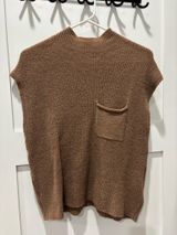 Sweater Shirt Brown Size M Photo 0