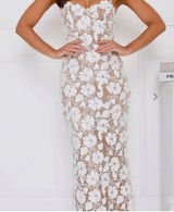 White Hello Molly Dress Photo 0