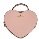 Kate Spade Love Shack Heart Bag Women Small Chalk Pink Leather Top Handle Purse Photo 0