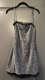 Edikted Sparkly Dress Photo 0