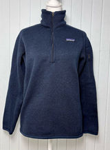 Patagonia Women's Navy Quarter-Zip Fleece size XS Photo 0