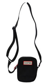 Hunter Original Nylon Crossbody Bag Black Water Resistant Festival Travel Bag Photo 0