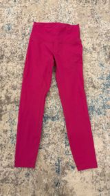 Lululemon Leggings Wunder Under 28" Pink Photo 0