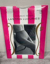 Vintage Victorias Secret Lasting Luxuries Control Top Pantyhose Espresso Large Photo 0