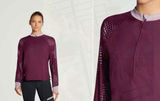 Hoka Womens 1/2 Zip Wind Shell‎ Pullover Size Medium NWT Purple Running Training Photo 0