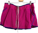 Nike Dri-FIT Tennis Skirt Skorts‎ Magenta Blue Athletic Women L Photo 0