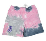 Cross‎ Colours Pink Grey Tie Dye Sweat Shorts Leont Bell Missing Size M Photo 0