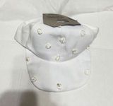 Beistle White Veil Cap Bridal Bachelorette Party Hat‎ with Roses Adjustable NEW Photo 0