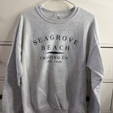 Heather grey seagrove beach crewneck Photo 0