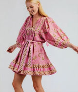 Cleobella Magdalena Wildflower Boho Babydoll Dress Photo 0