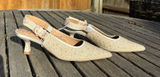 Women's Milan Slingback Heels - A New Day size 6‎ cream nwt pearl wedding summer Photo 0