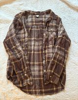 Aerie Brown Flannel Soft Photo 0