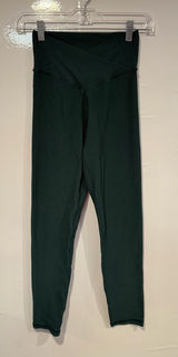 Green crossover waffle knit aerie offline leggings Photo 0