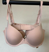SKIMS FITS EVERYBODY PUSH-UP DEMI BRA Mica NWT 32B Photo 0