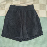 NWOT Lululemon Scuba High-Rise Short 5" *Waffle Heathered Graphite Grey XXS Photo 0