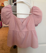 SheIn Pink blouse Photo 0
