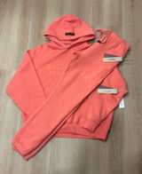Essentials Fear of God Coral Hoodie and Pant Set XS Photo 0