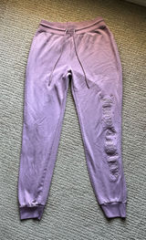 Juicy Couture Sport Purple Embroidered Joggers XS Y2K Photo 0
