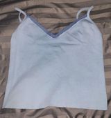 Brandy Melville Blue Tank Top Photo 0