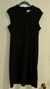 M.M. Lafleur‎ Black Sleeveless Sheath Dress Women's Size 10 Work Office Career Photo 0