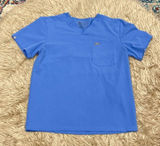 Figs blue scrub top size large Photo 0