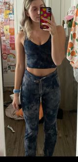 Lululemon Navy Diamond-Dye Align Joggers Photo 0