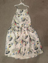 fab'rik white colorful dress Photo 0