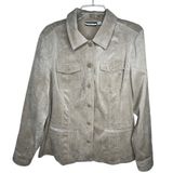Croft &‎ Barrow Tan Corduroy Jacket Photo 0