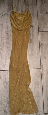 Cocktail Dress Gold Size M Photo 0