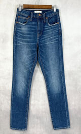 Madewell Womens‎ Jeans Size 23 The High Rise Slim Boy Jean Milton Wash Stretch Photo 0